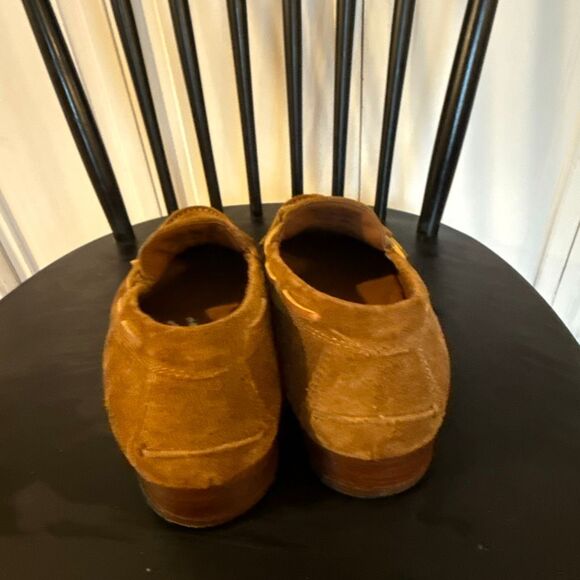 H.S. Trask suede brown loafers boat shoes size 10 - Picture 5 of 11